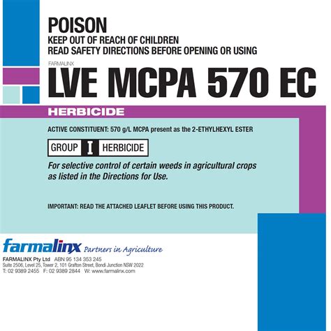 mcpa 570 label